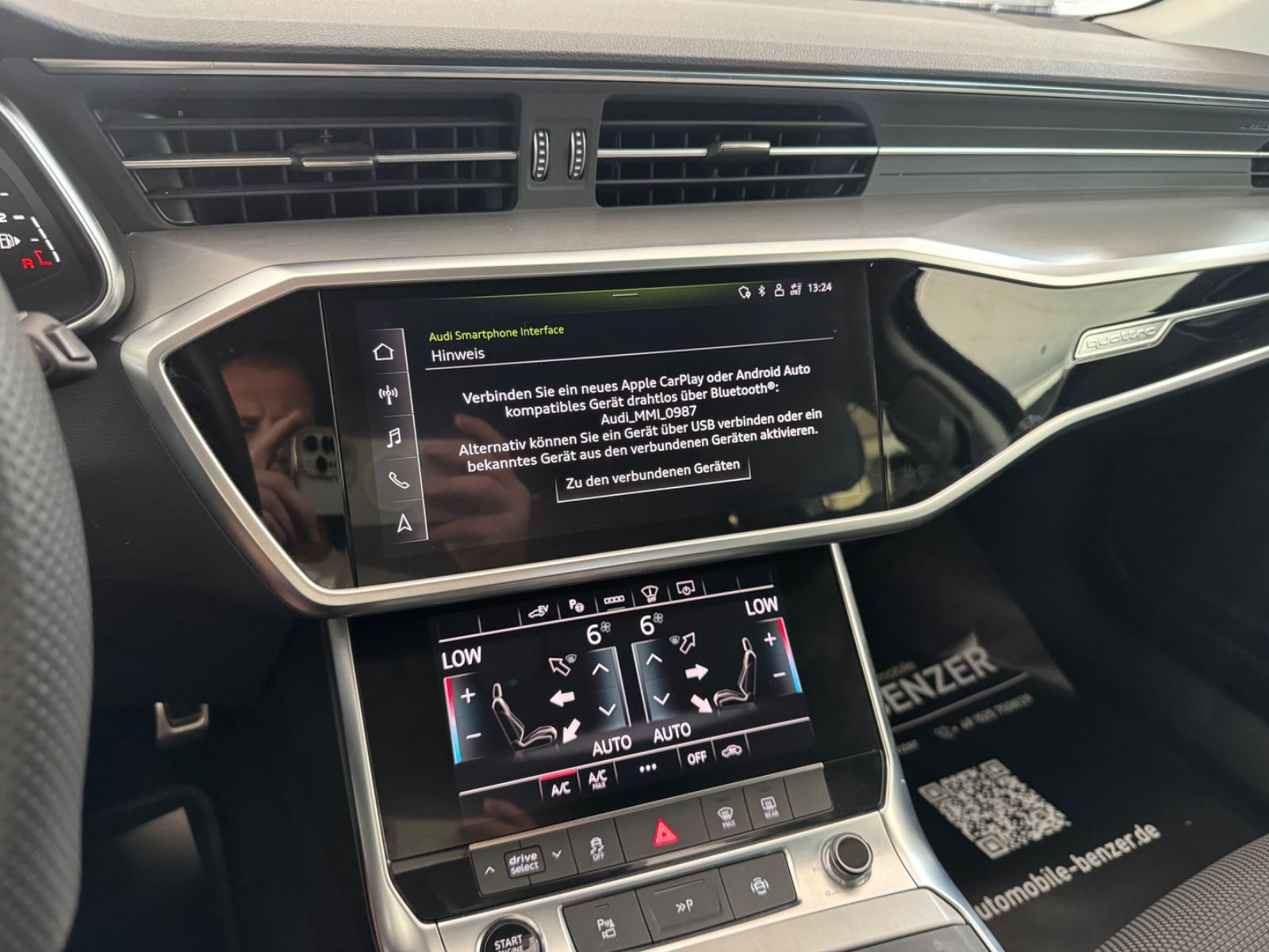 Fahrzeugabbildung Audi A6 55 TFSI e quattro/S-Line/HUD/LED/TeiLeder/360