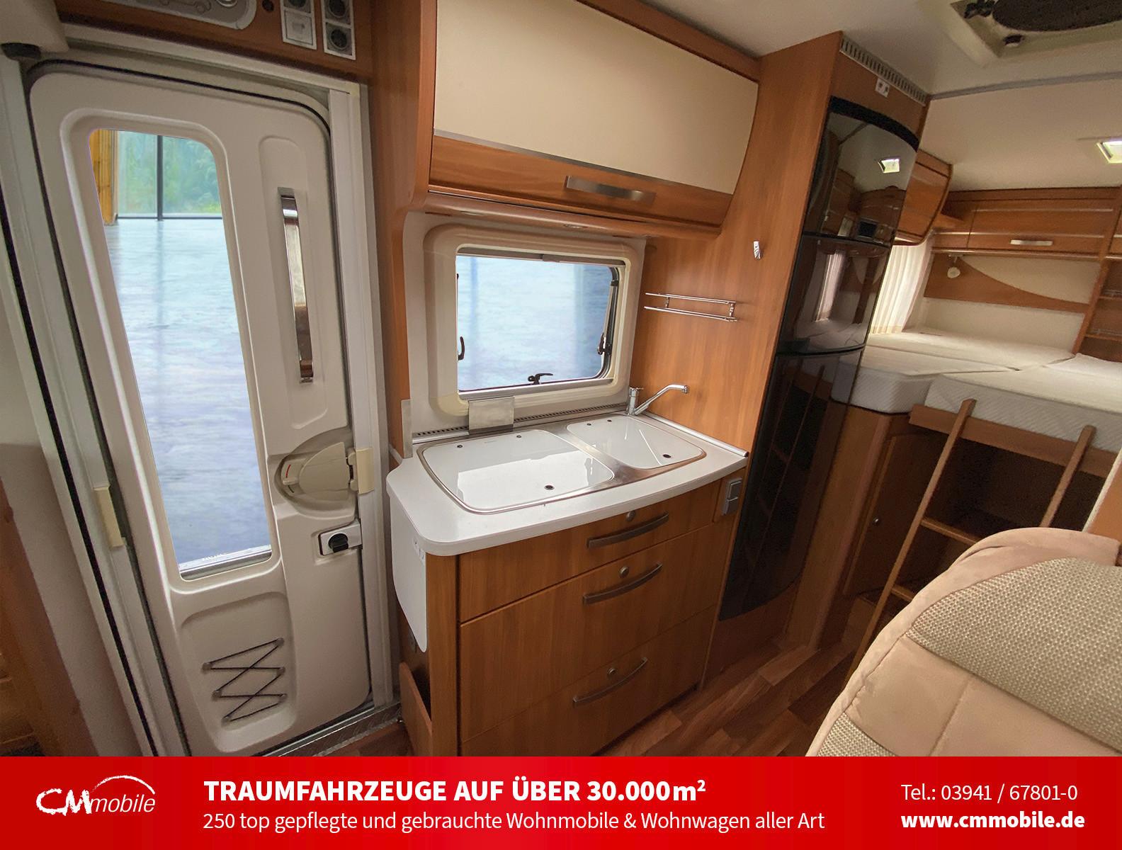 HYMER / ERIBA / HYMERCAR Exsis I 578 - Hub & Einzelbetten - Garage