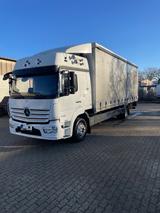 Mercedes-Benz ATEGO 1230 PRITSCHE-PLANE MIT SCHLAFKABINE - Mercedes-Benz Schlafkabine