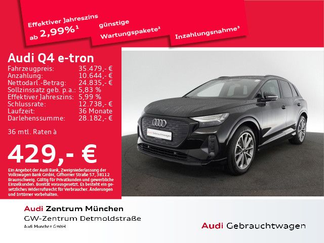 Audi Q4 e-tron 40 advanced Pano/ACC/Virtual+/Navi+/Ka