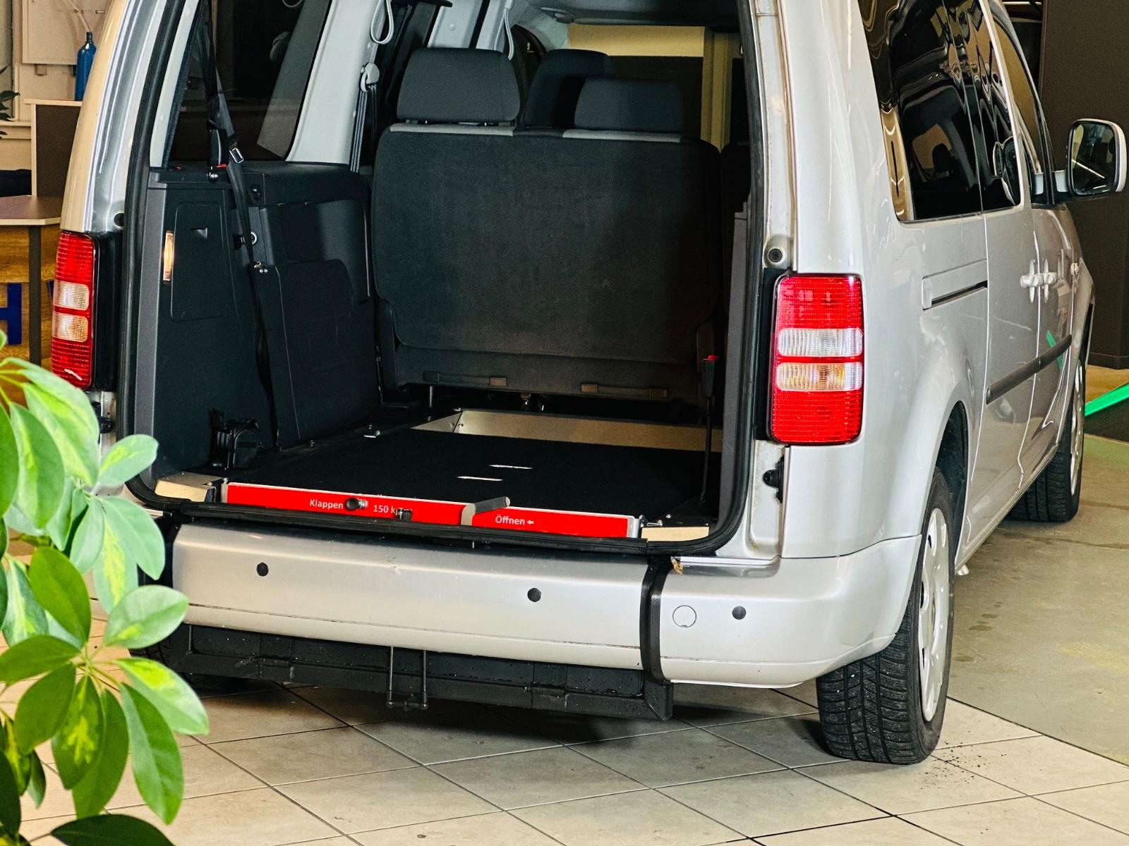 Volkswagen Caddy Maxi-Behindertengerecht-Rampe-