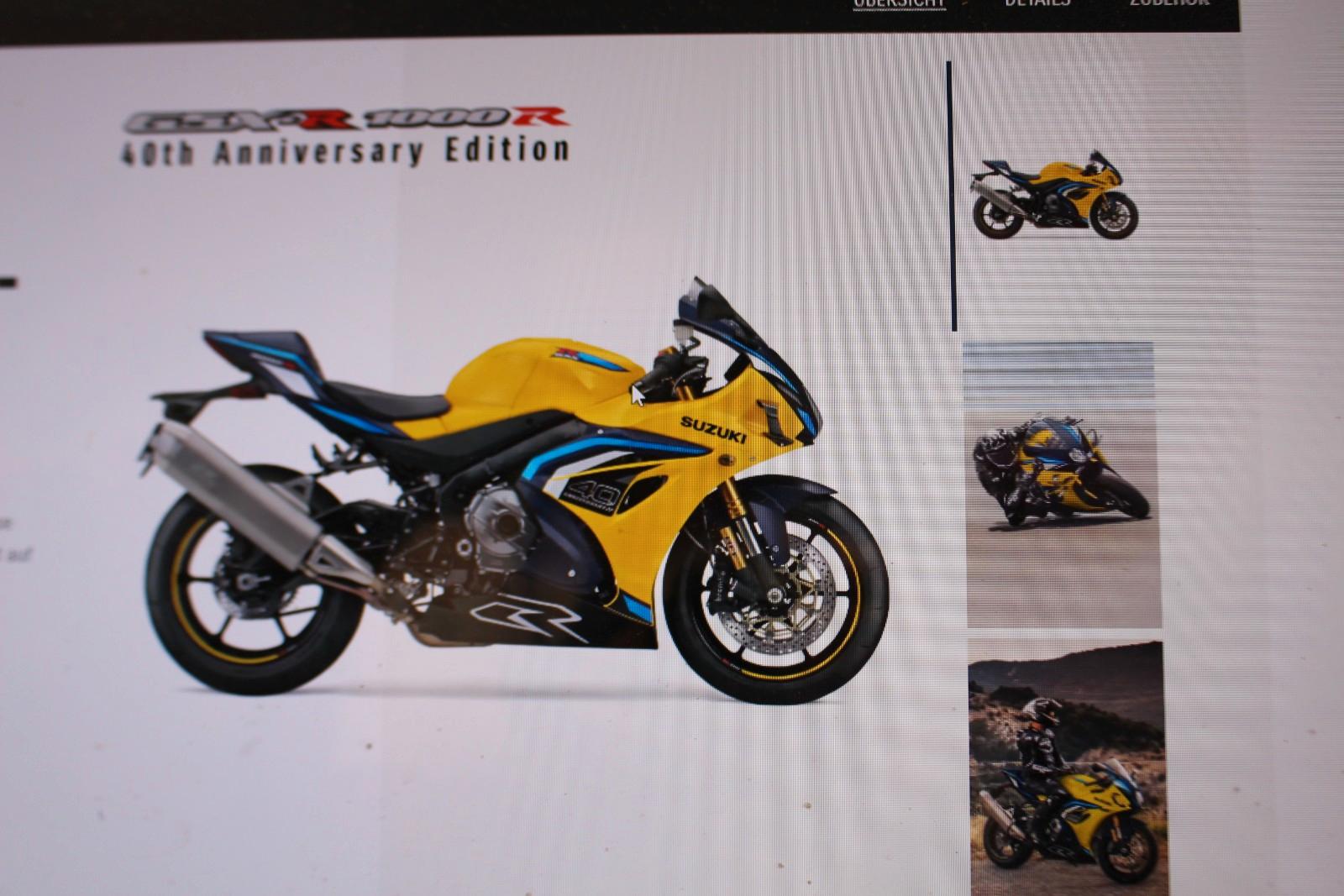 Suzuki GSX-R 1000 40th Anniversary ab 09/26 Probefahrt
