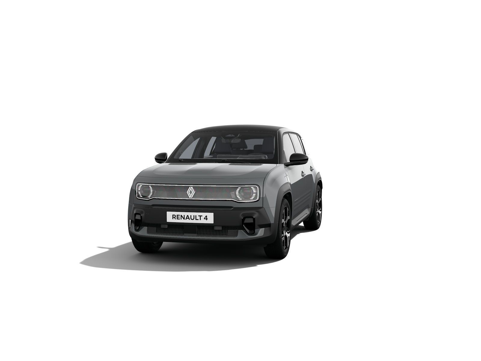 Fahrzeugabbildung Renault R 4 Techno "plein sud" 150 Comfort Range - mit KI generiert/bearbeitet