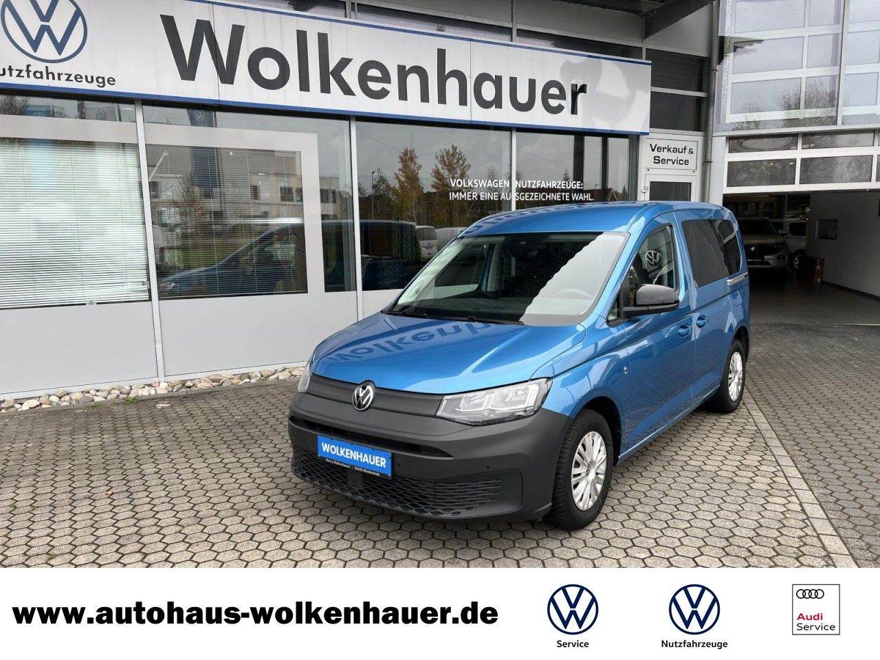 VW Caddy 2.0 TDI GJR+PDC VO&amp;HI+RFK+SHZ+MFL+GRA