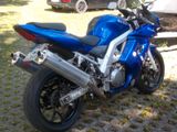 Suzuki SV 1000S mit Shark-Auspuff und PVM Räder TÜV neu - SUZUKI SV 1000 N