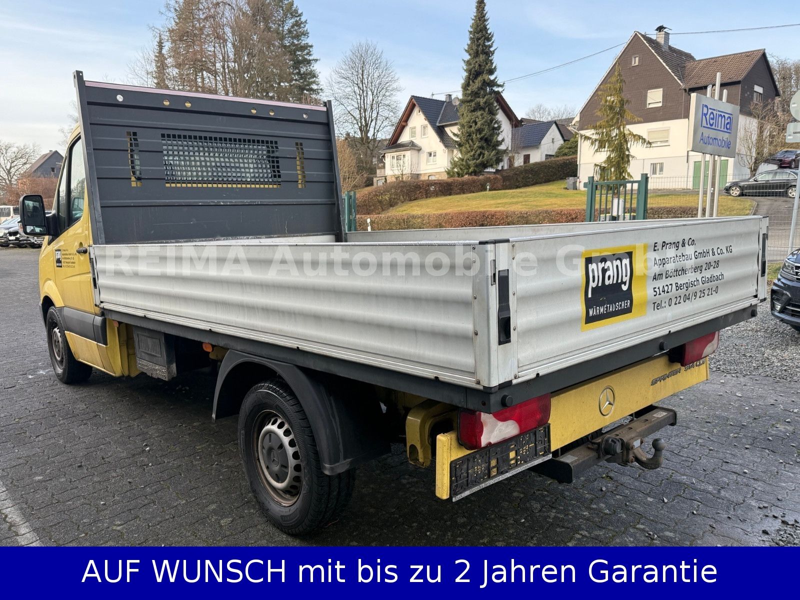 Fahrzeugabbildung Mercedes-Benz Sprinter II Pritsche  314 CDI, AHK