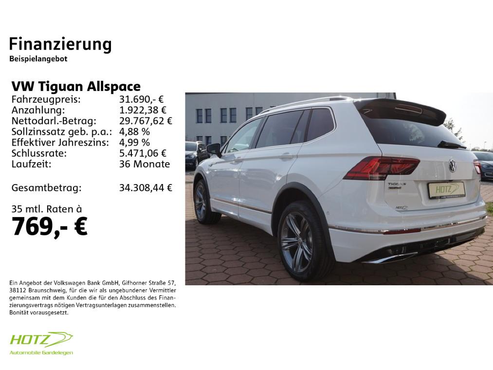 Volkswagen Tiguan Allspace 2.0 TSI DSG R-Line Highline 4Mot