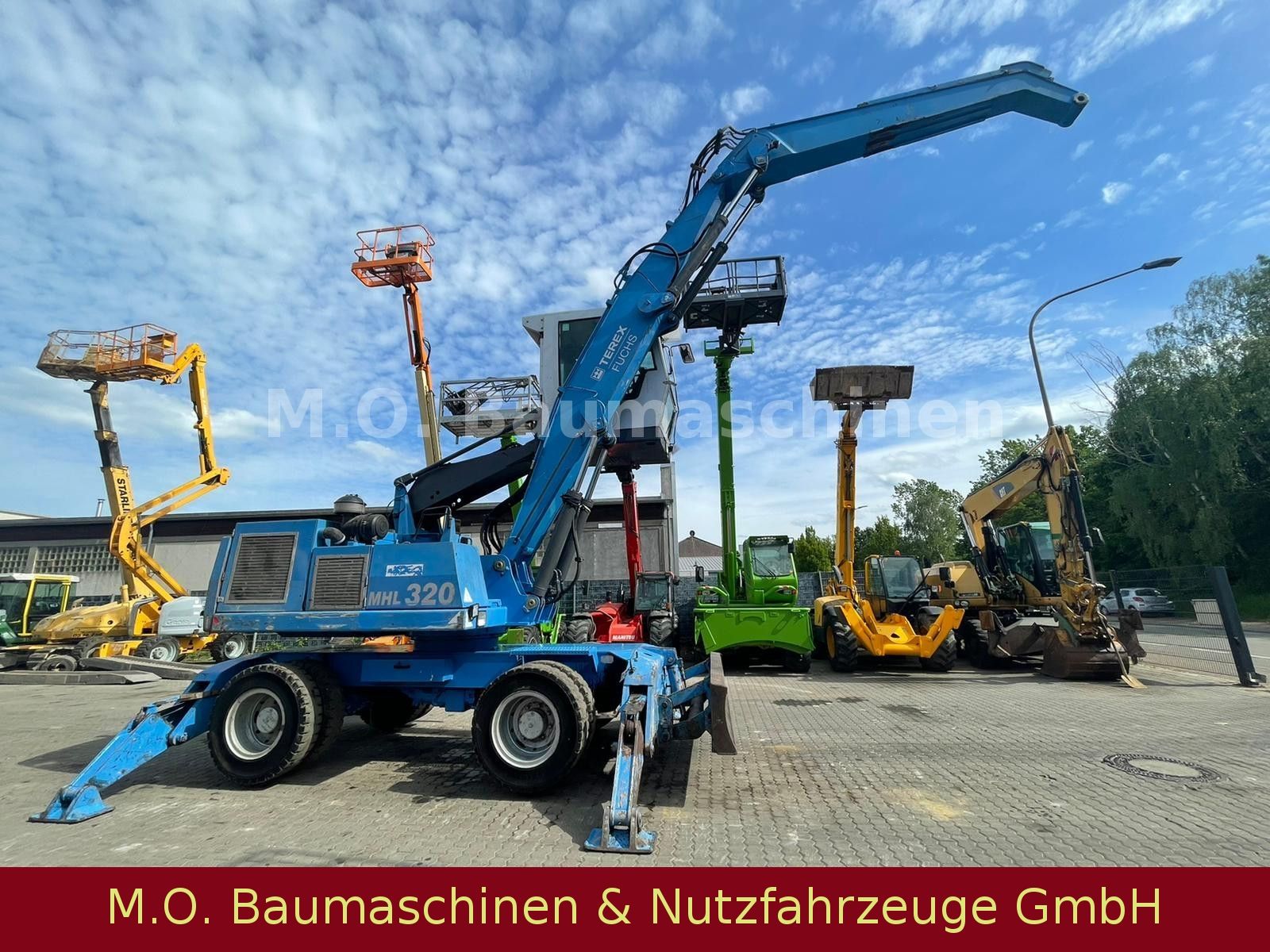 Fahrzeugabbildung Terex Fuchs MHL 320 / ZSA /