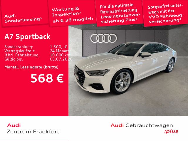 AUDI A7 Sportback 50 TFSIe quattro Sline LED NAVI APP