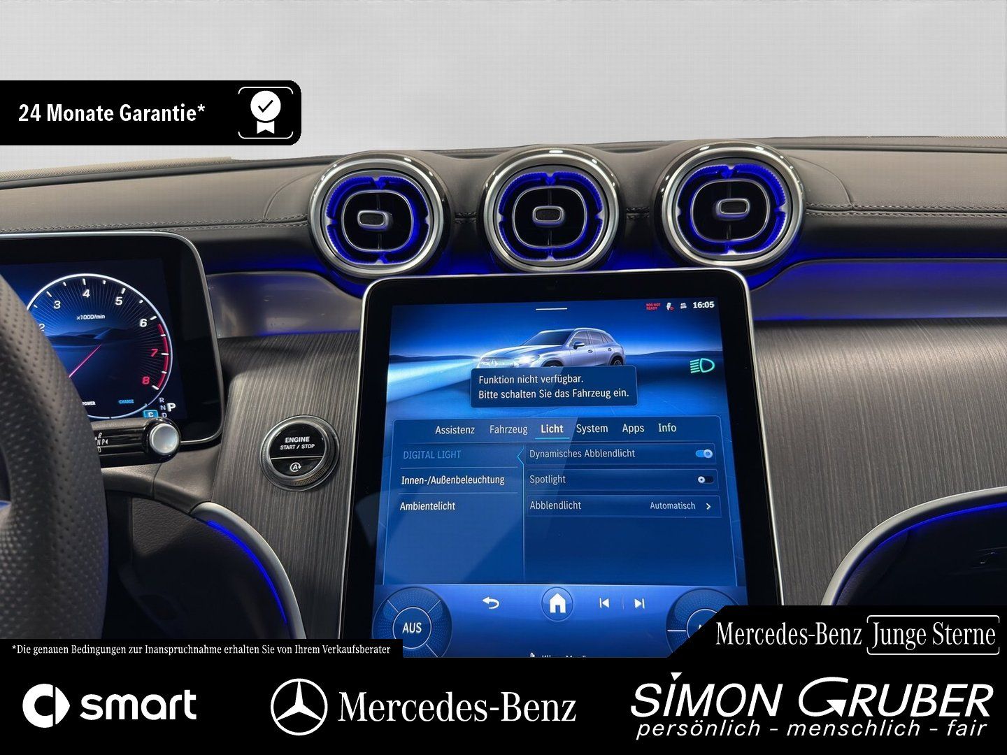 Fahrzeugabbildung Mercedes-Benz GLC 200 4M AMG Pano Burm Sitzklima DigiL ACC AHK