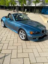 BMW Z3 Roadster, 2,8i, 6 Zyl., 65.503 km; EZ 3/1998 - blaue BMW Z3