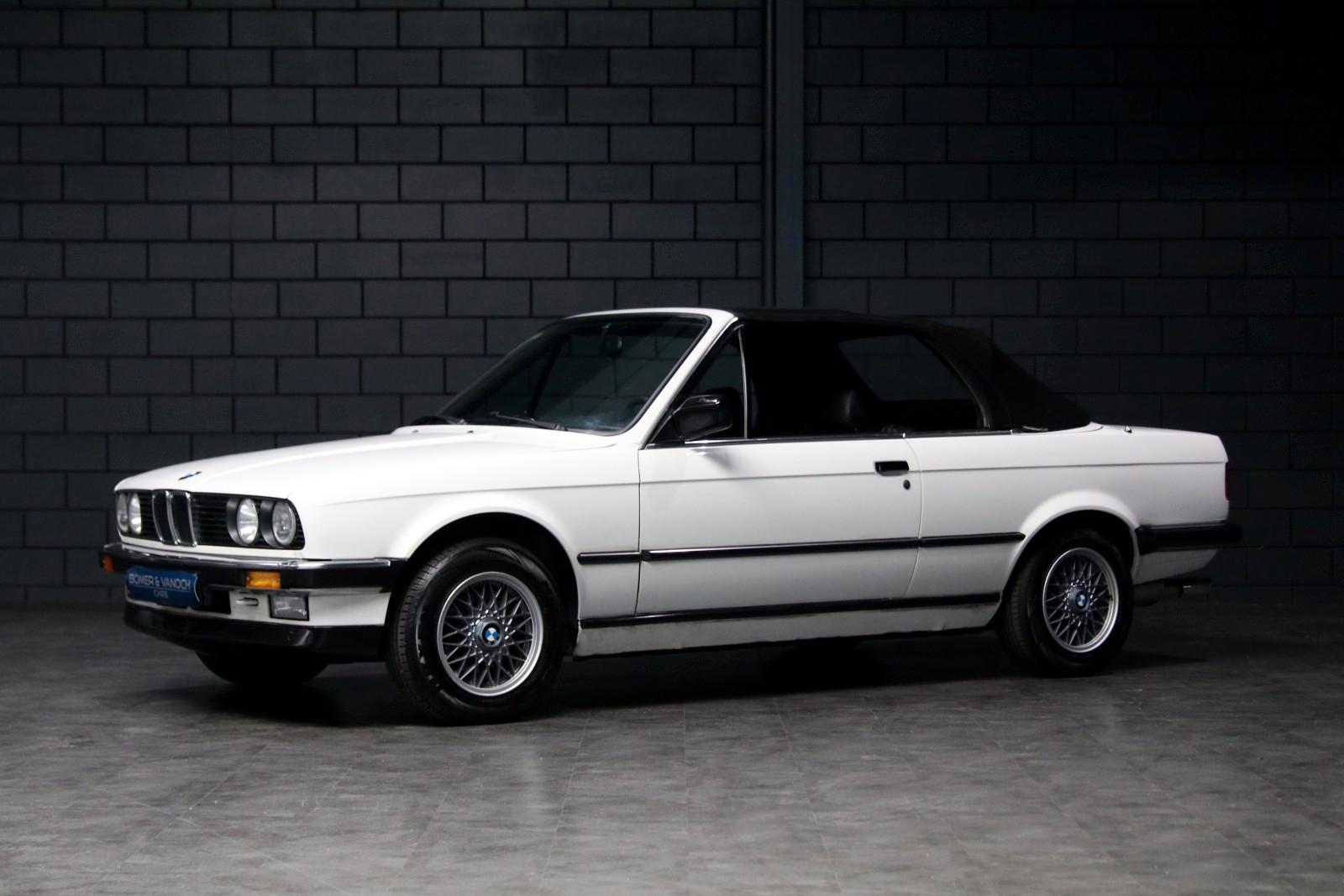 BMW 325 i Cabrio E30 Automatik Klima Leder Hardtop
