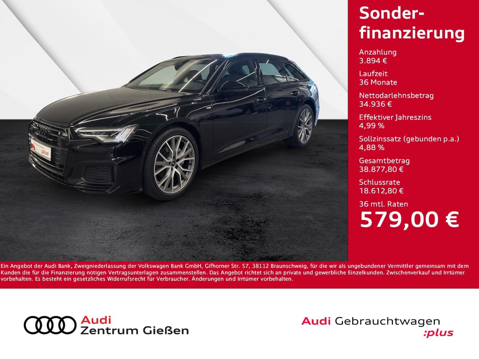 Audi A6 Avant 40 TDI quattro S line Black Pano Matrix