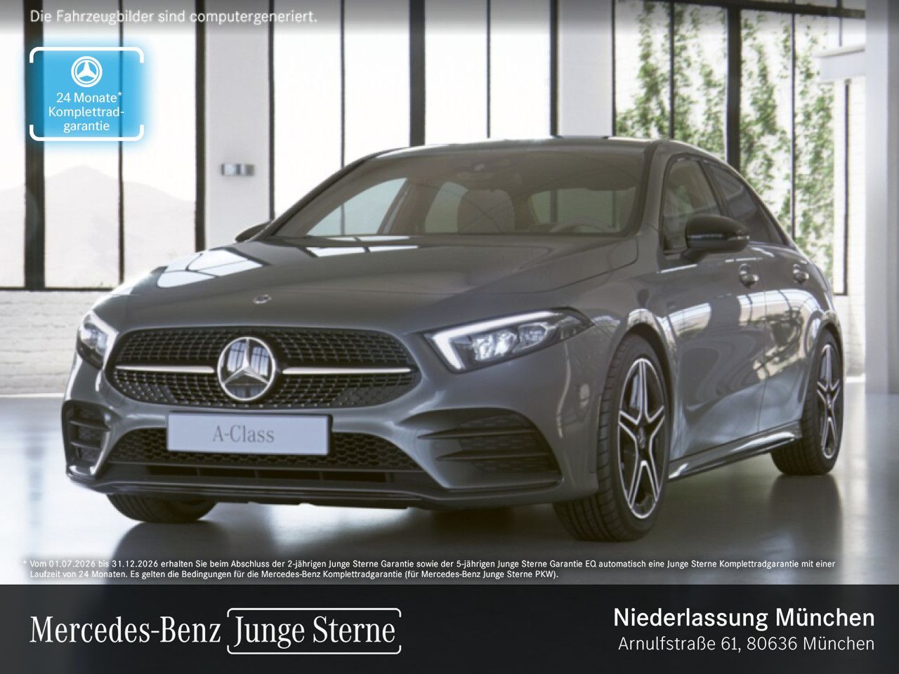 Mercedes-Benz A 250 e Lim AMG Night LED Kam Navi CarPlay Ambi