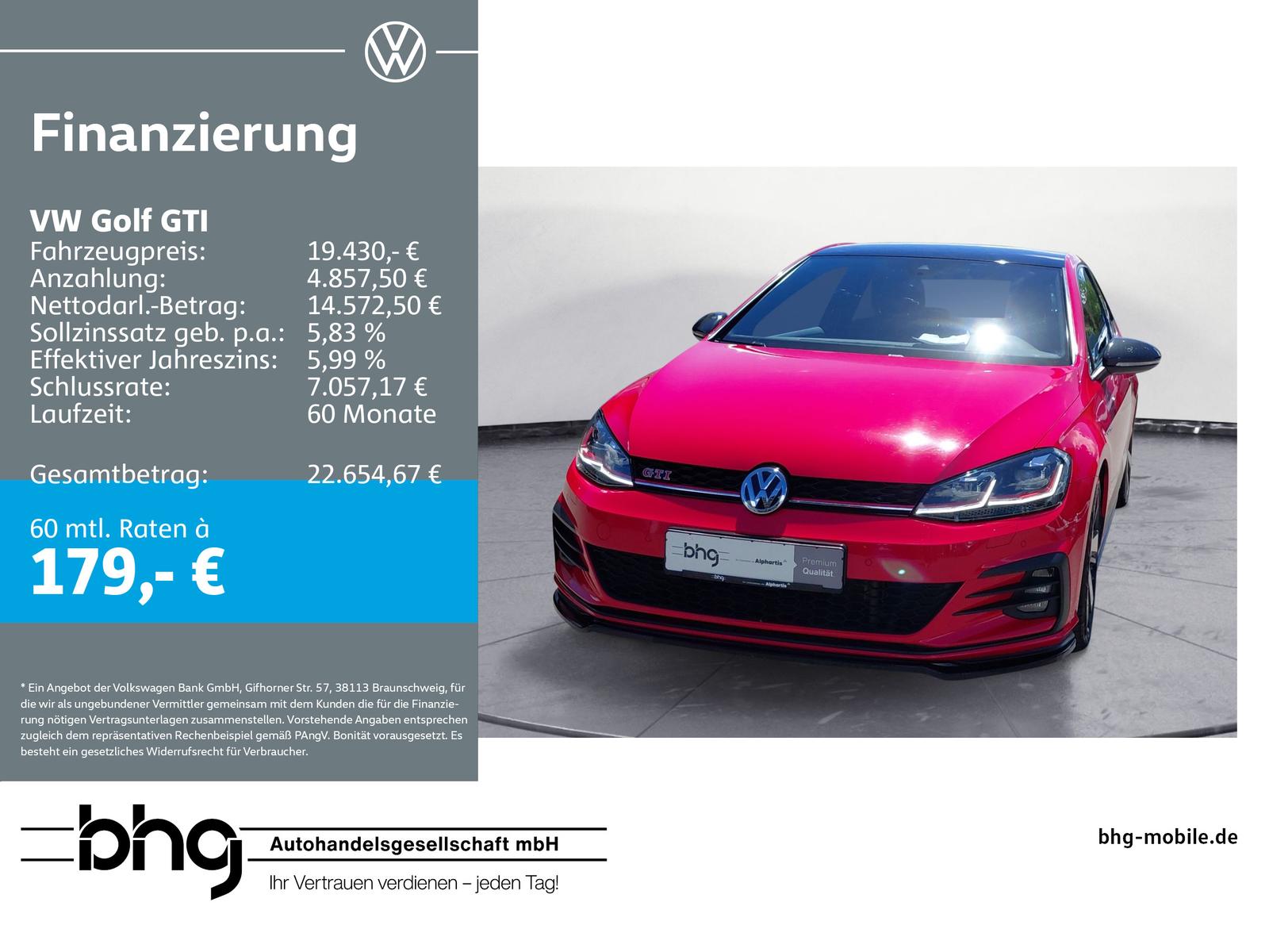 Volkswagen Golf GTI Â´PerfomanceÂ´ 2,0 TSI DSG