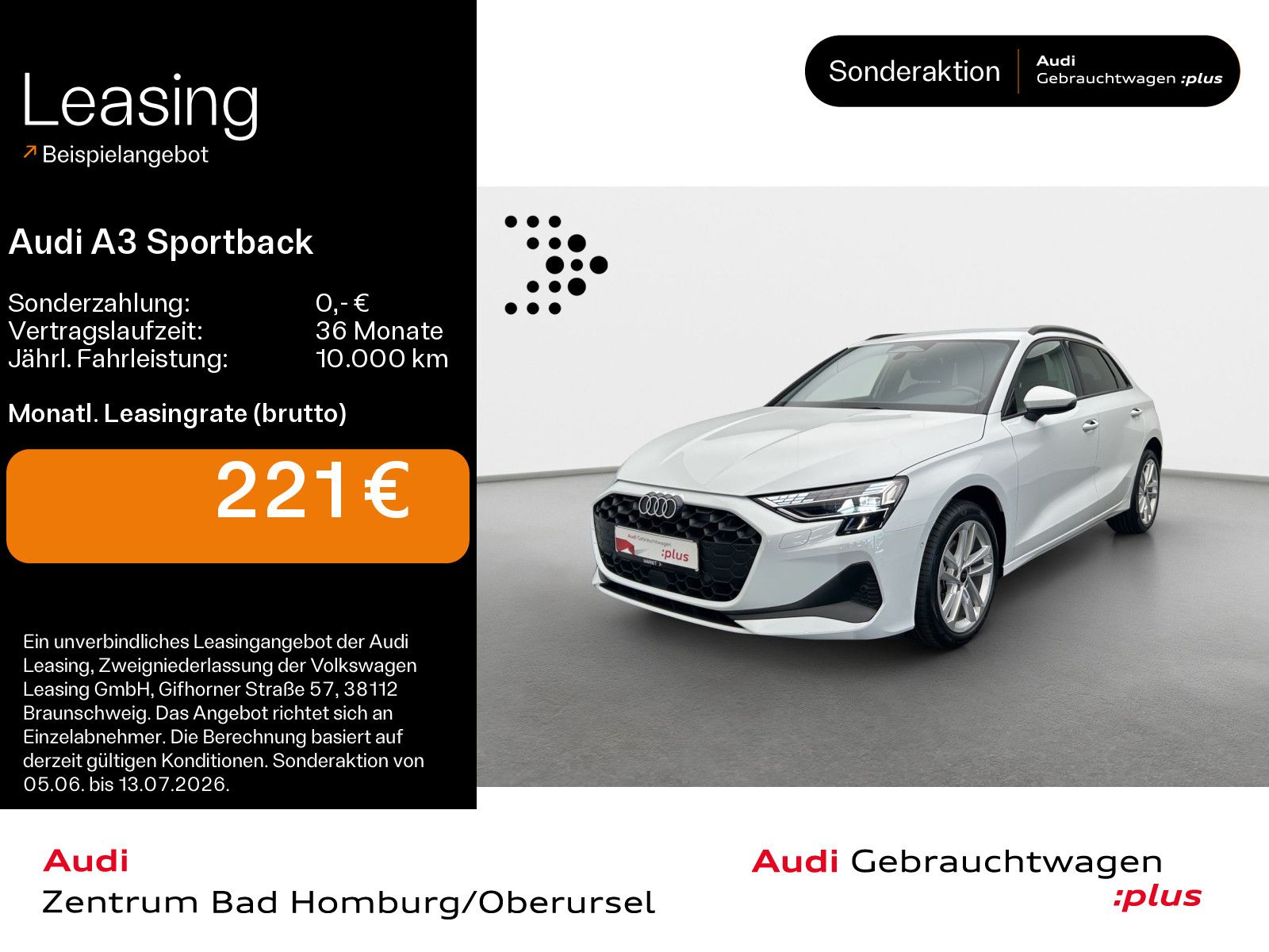 Audi A3 Sportback TDI*Navi*LED*Alu*Virtual*Audi Conne