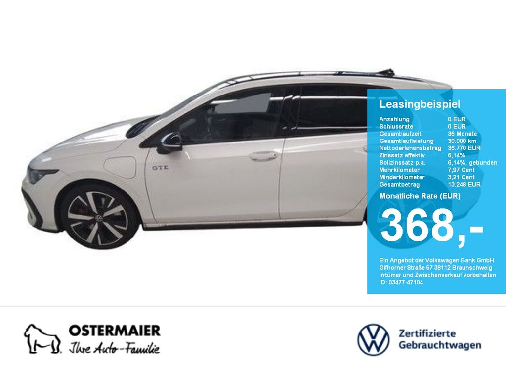 Golf VIII GTE BLACK STYLE 1.5eTSI 272PS DSG HYBR