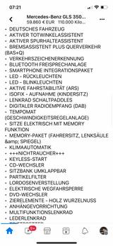 Mercedes-Benz GLS 350 - Mercedes-Benz GLS 350 Gebrauchtwagen