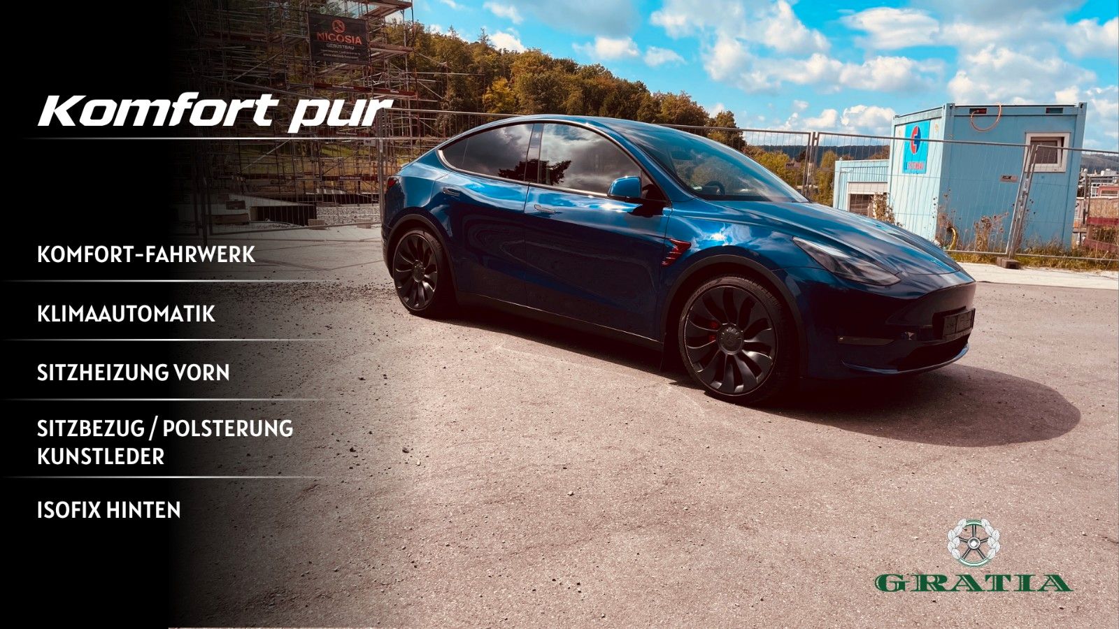 Tesla Model Y-Performance-8Fach Bereift foto 5
