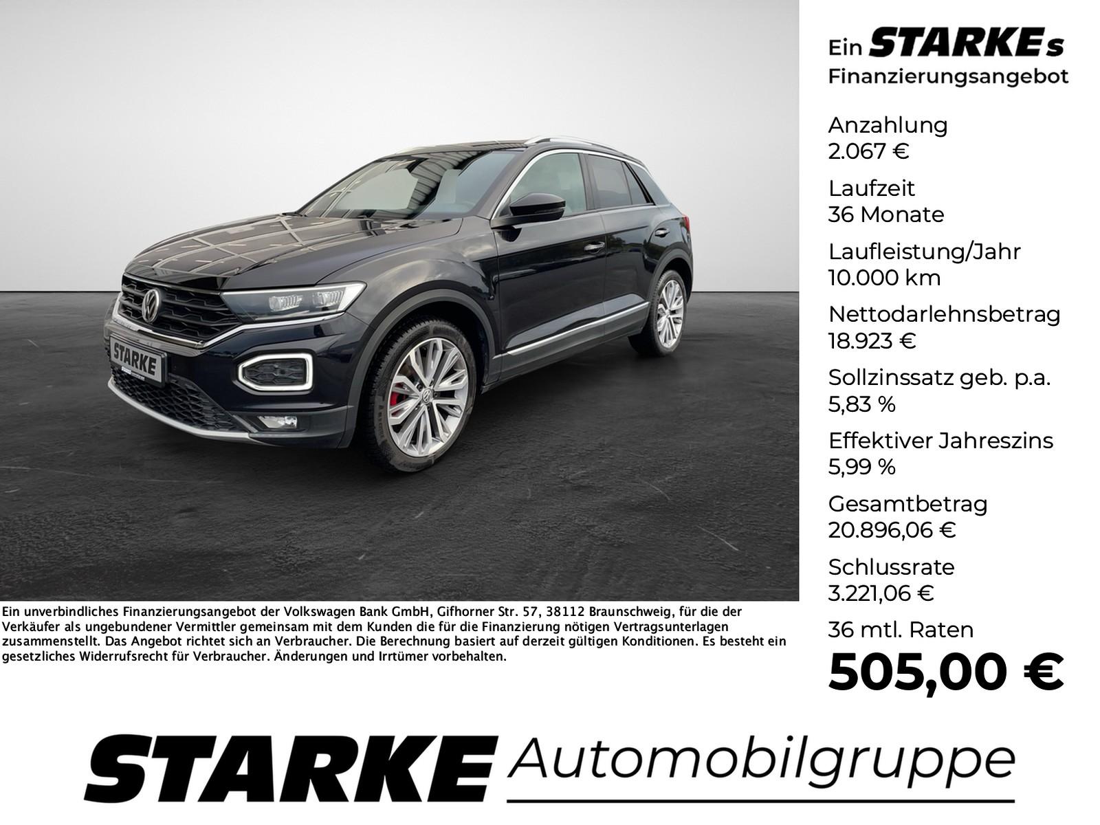 Volkswagen T-Roc 2.0 TSI DSG 4Motion Sport  Navi LED PDC LM