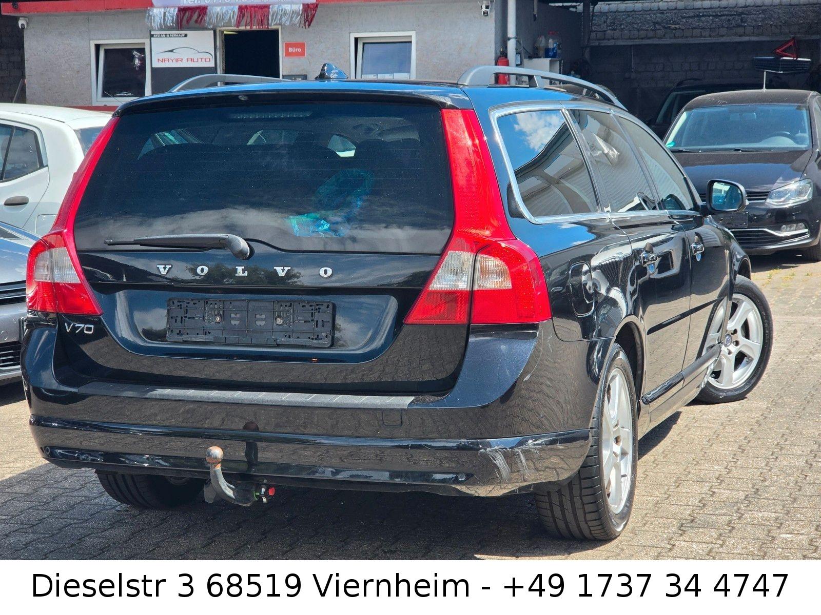 Volvo V70 2012 — engine 1.984 cm³, 163 HP (120kW)