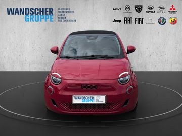 Fiat 500 e Cabrio Red +SHZ+SoundSys+SpurH+Winterp.