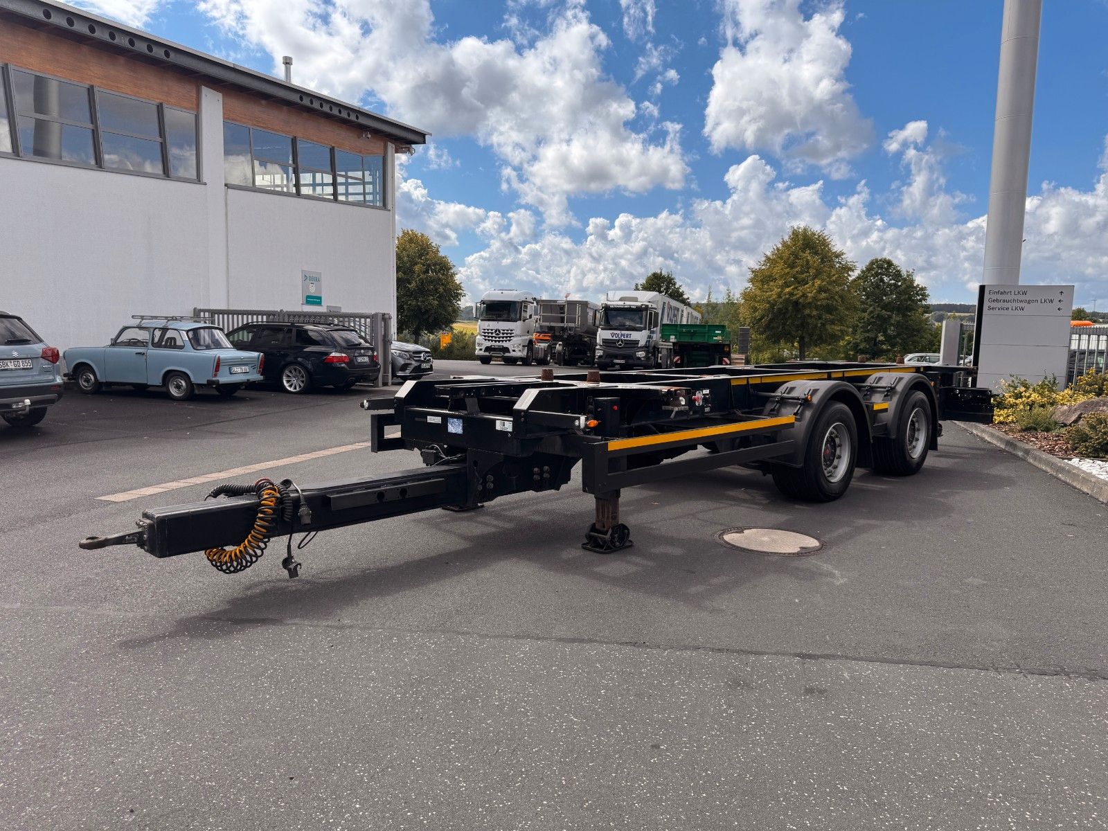 Fahrzeugabbildung Kögel ZW 18 Lafette SAF Achsen 15.910kg Nutzlast