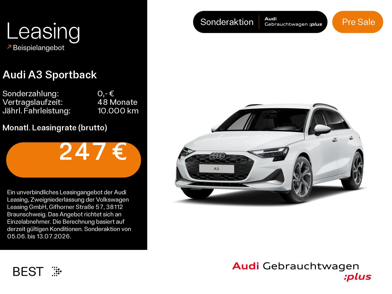 Audi A3 Sportback TFSI advanced*NAVI-PLUS*LED*KAMERA*