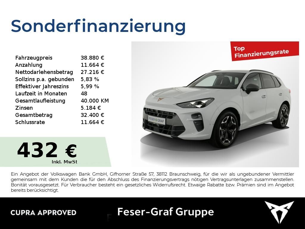 CUPRA Terramar 2.0TSI 4x4 DSG AHK Matrix-LED ACC DCC
