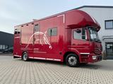Mercedes-Benz Atego 1330 Böckmann 3-Pferde + Wohnung - Tier-/Pferdetransport 3 pferde