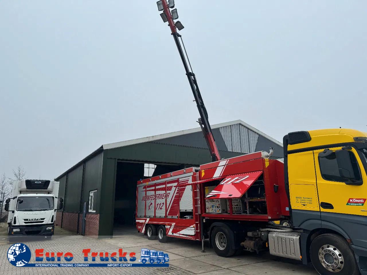 Mercedes-Benz Mercedes/tridec Fire trailer/feuerwehr Special t