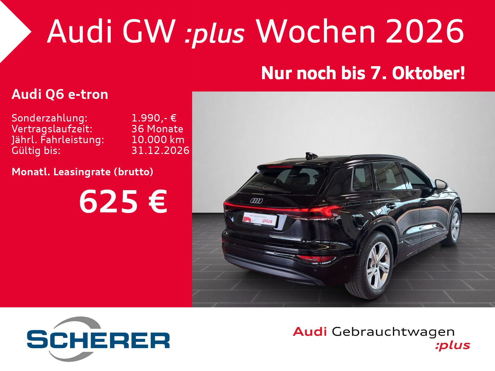 Audi Q6 e-tron performance Int. S line MATRIX 360° AH imagem 3