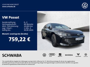 Volkswagen Passat Elegance 2,0l TDI 4M 142kW DSG *AHK*NAV*