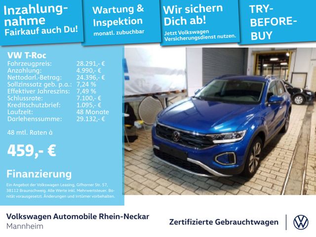 Volkswagen T-Roc 1.5 TSI Move DSG Navi AHK Kamera uvm