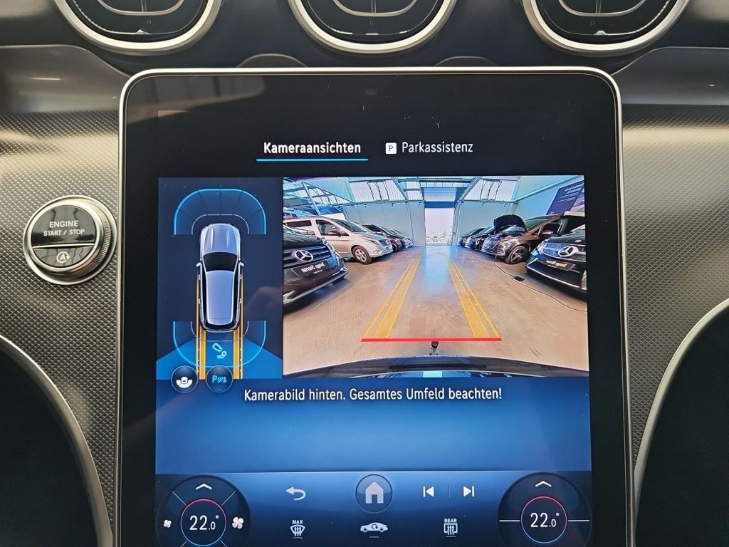 Fahrzeugabbildung Mercedes-Benz C 180 T AMG Night AHK Totwi. Navi LED SHZ Ambie.