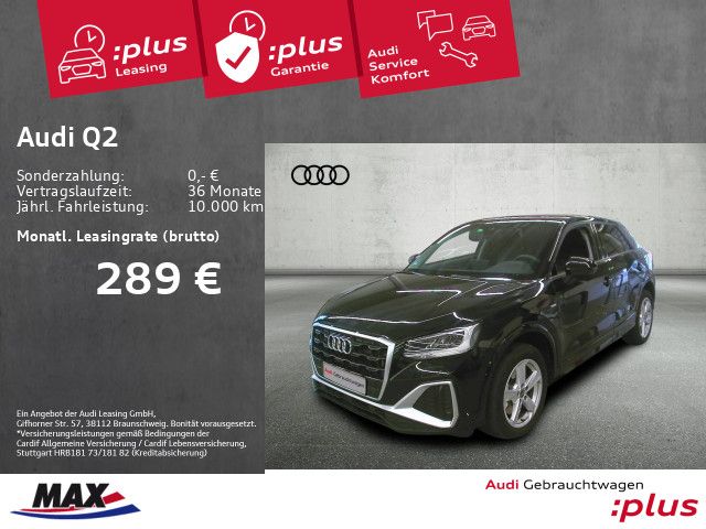 Audi Q2 35 TDI S LINE LED+SONOS+AHK+VC+ALU17+TEMPOMAT