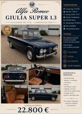 Alfa Romeo Giulia 1,3 - Alfa Romeo Gebrauchtwagen von 1973