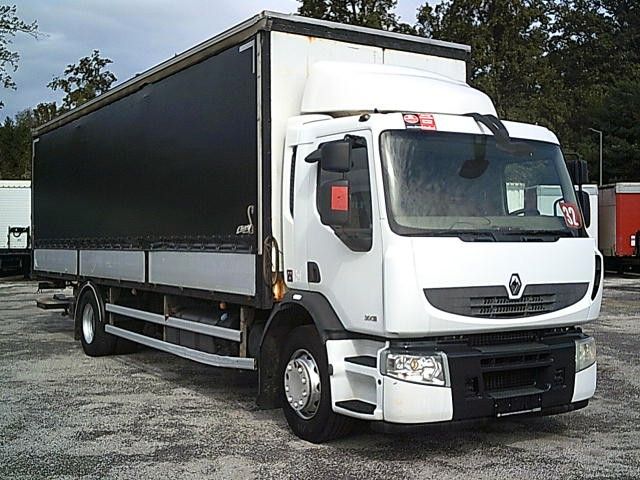 Renault PREMUIM 300 DXI + Loading Bord, long body 9200mm