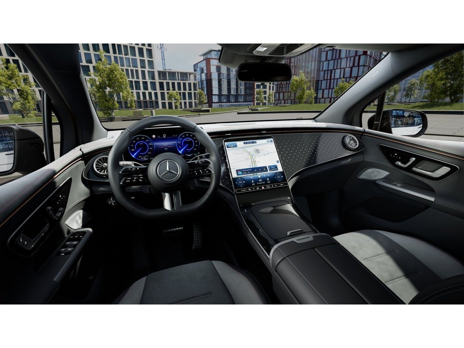 Fahrzeugabbildung Mercedes-Benz EQE 350 4M SUV AMG Prem HAL Pano DISTRO 22kw AHK