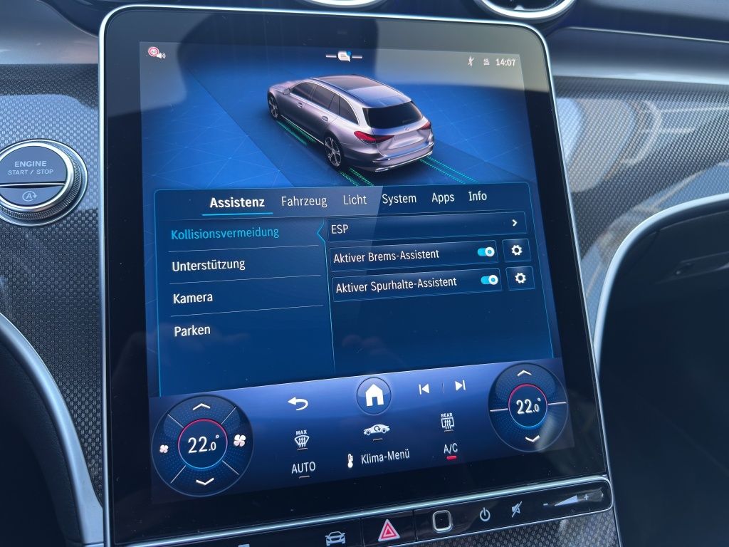 Fahrzeugabbildung Mercedes-Benz C 300 d T AMG*AHZV*LED*KAMERA*DAB*DISTRONIC*19''