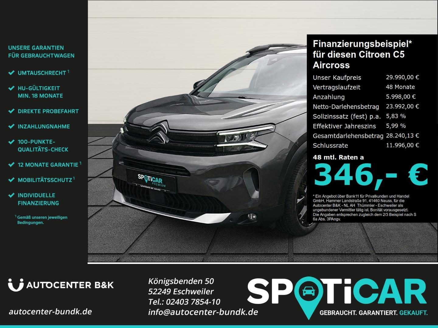 Citroën C5 Aircross Hybrid 145 e-DSC6 e-SERIES Panorama 