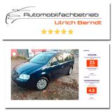 Volkswagen Touran 1. Hand - Scheckheft / Insp.+TÜV neu - gebrauchte VW Touran aus dem Jahr 2005