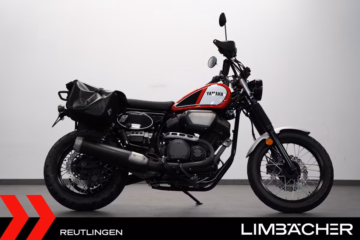 Yamaha SCR 950 - Griffheizung, Ortlieb-Taschen