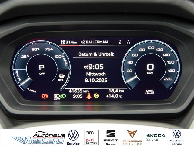 Fahrzeugabbildung Audi Q4 50 e-tron 220kW quattro Navi LED Klima Navi