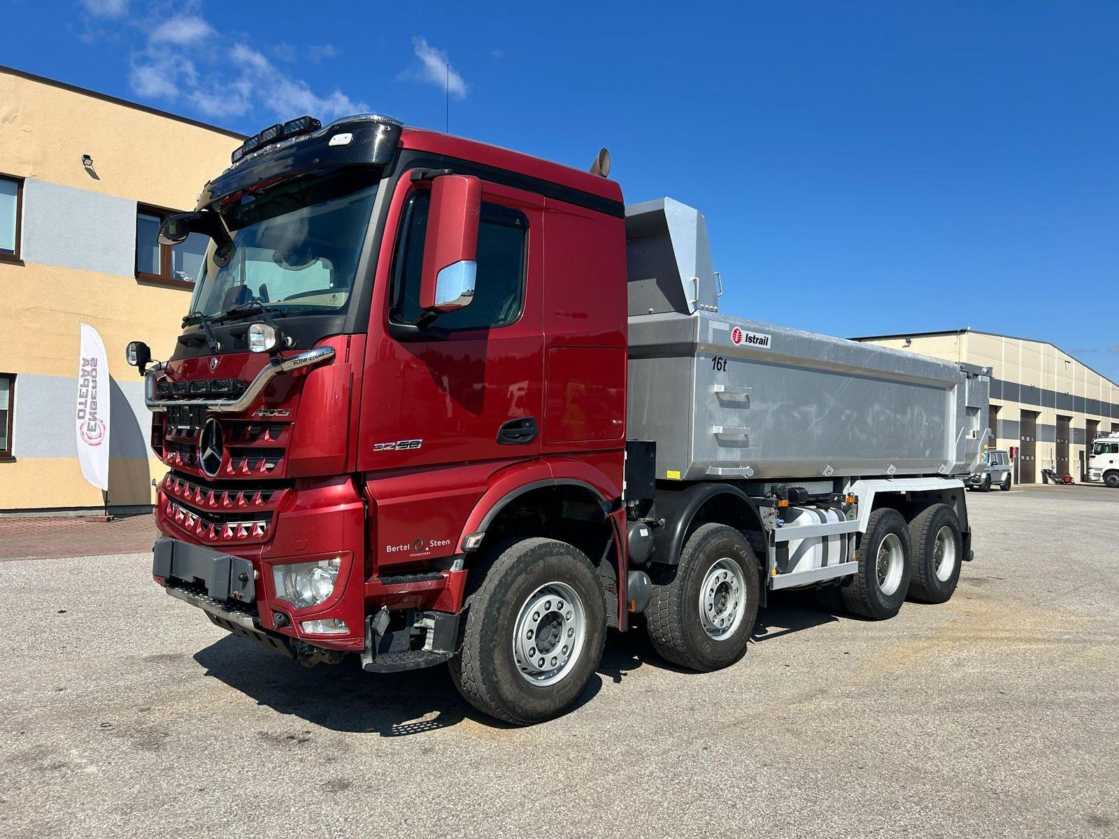 Mercedes-Benz AROCS 3258 8X4 EURO6 + RETARDER + FULL STEEL