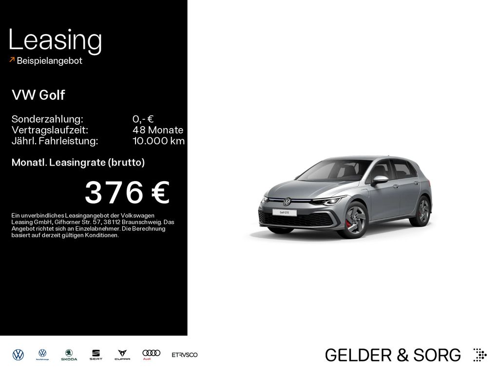 Golf GTE 1.4 eHybrid LED*AHK*EPH*Digital*Standh.