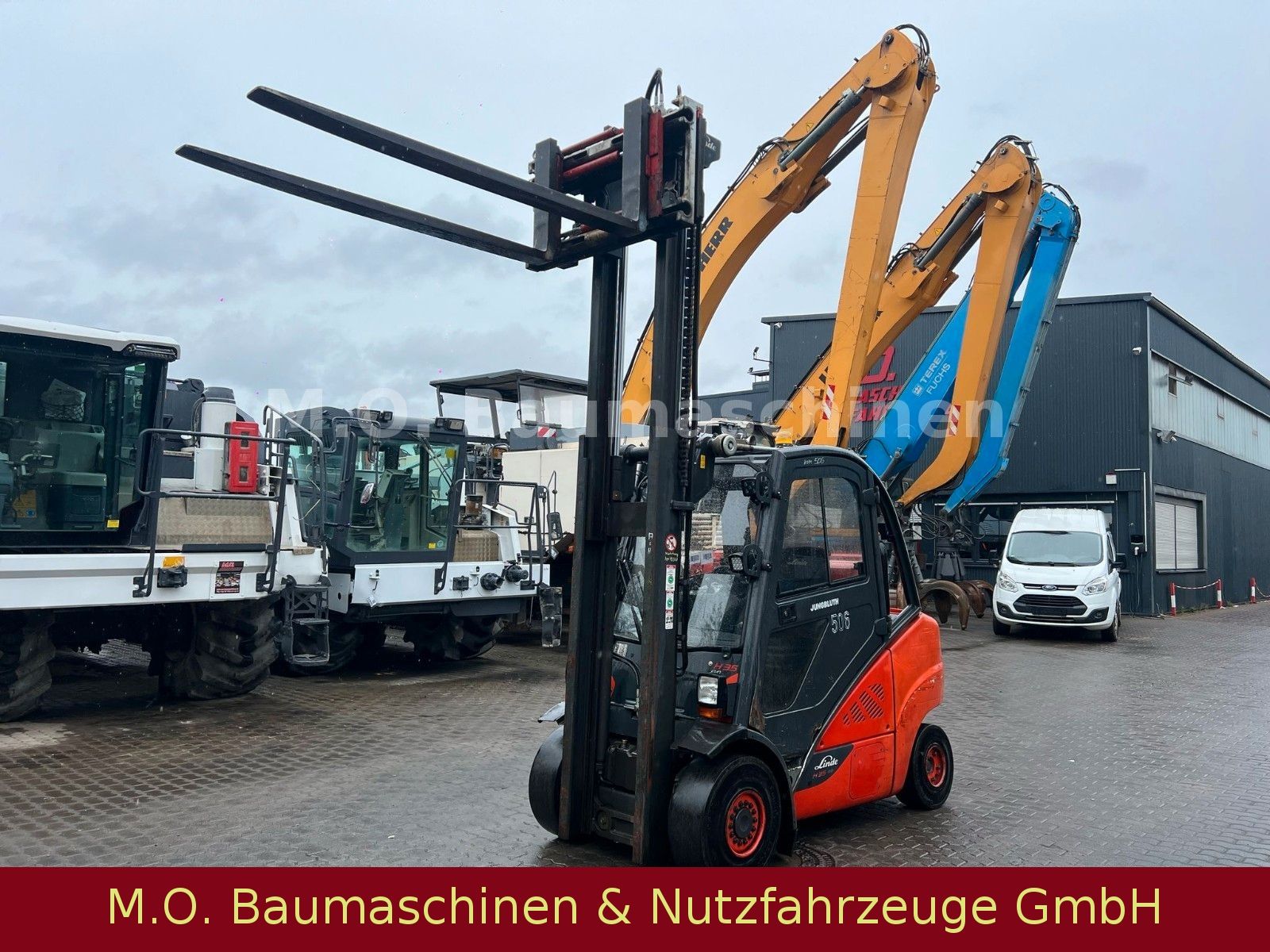 Fahrzeugabbildung Linde H 35 T-02 EVO / SS /Duplex Mast/ Gas /3,5t/3,10m