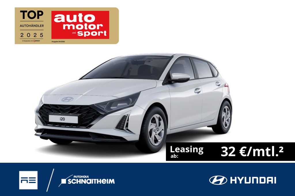 Abbildung Leasingangebot Hyundai i20 FL MY27 Select 1.0 T-GDI 90 PS 6-MT 2WD