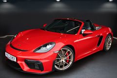 PORSCHE 718 Boxster 4.0 Spyder*Schalter*Bi-Xenon*PCM*20"