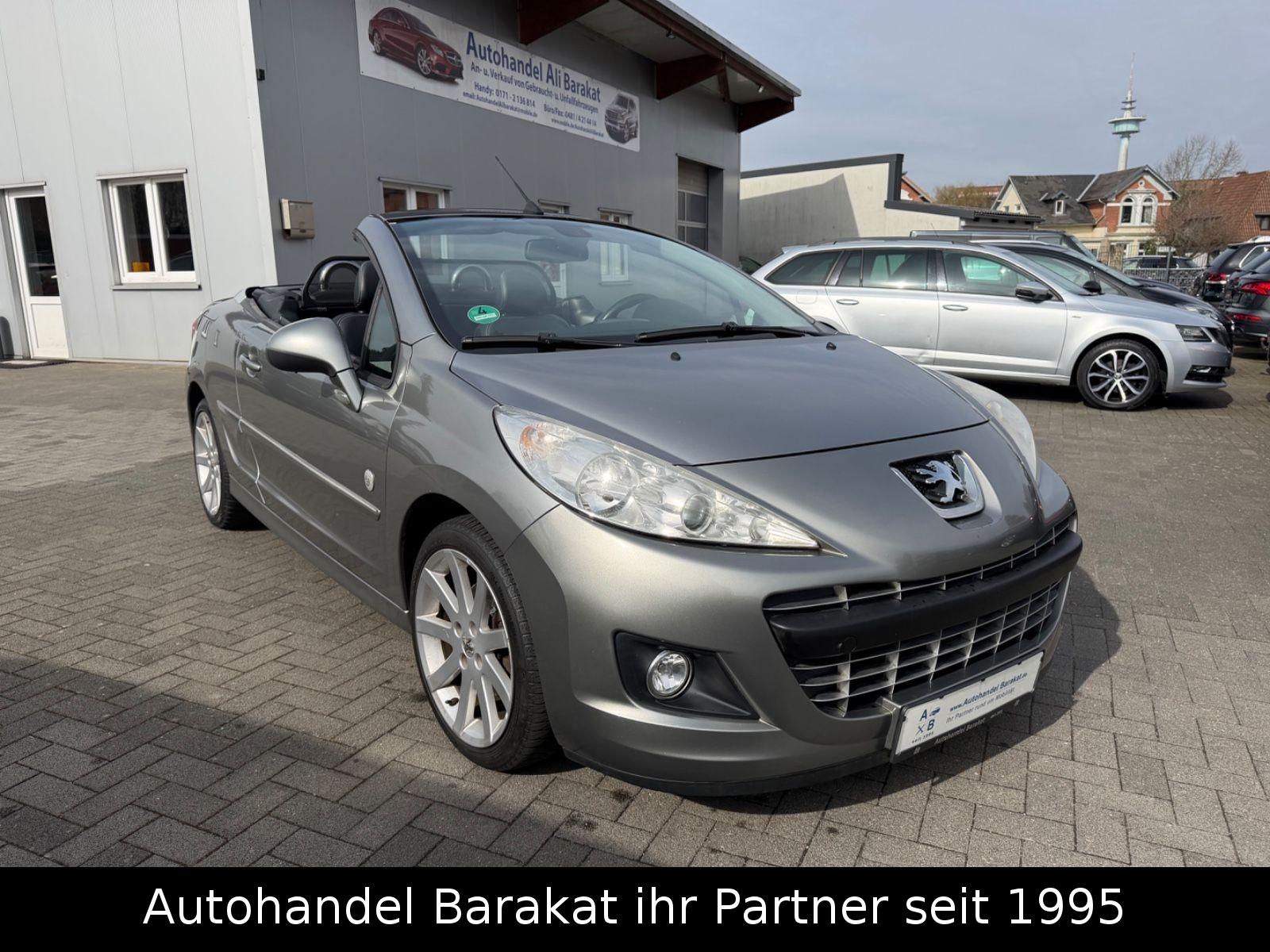 Peugeot 207 CC Cabrio Roland Garros 2.Hand SHZ LEDER ALU